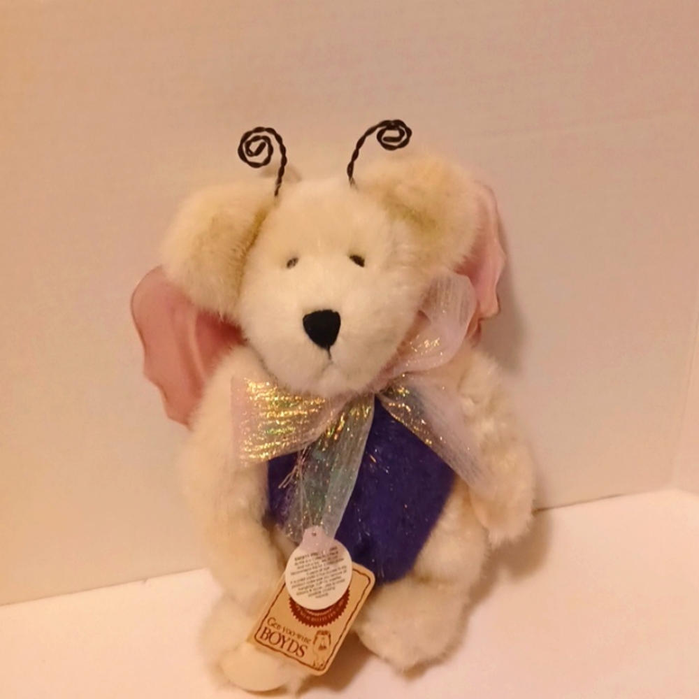 NEW 10" PLUSH FLORA B. FLUTTERBY BOYD'S BEAR